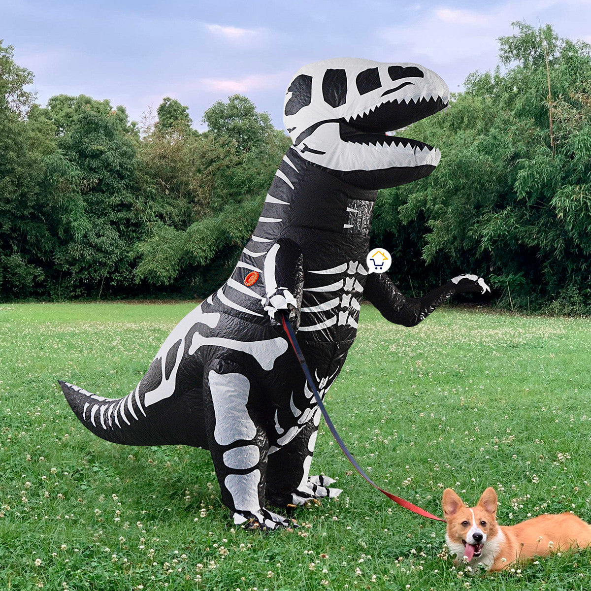 Disfraz Inflable Dinosaurio Dnhueso