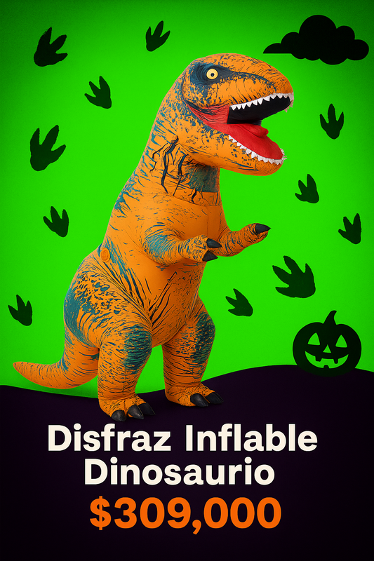 Disfraz Inflable Dinosaurio Dnestego