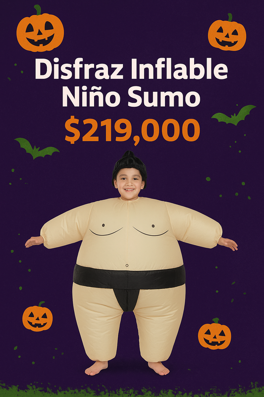 Disfraz Inflable Sumo Niño